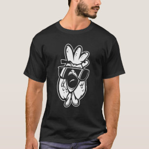 T-shirt Lunettes de soleil de poule Ferme œufs - Élevage d