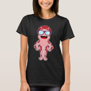 T-shirt Lunettes de soleil de poulpe