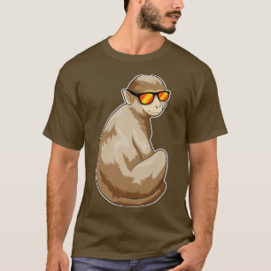T-shirt Lunettes de soleil de singe