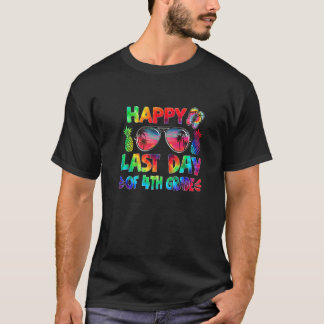 T-shirt Lunettes de soleil dernier jour de 4e Bonjour l'ét