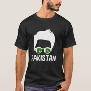 T-shirt Lunettes de soleil Drapeau du Pakistan Fier Garçon