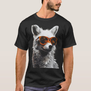 T-shirt Lunettes de soleil Fox Art - Animal Fox