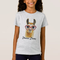 Lunettes de soleil Meme de coeur de lama de drame