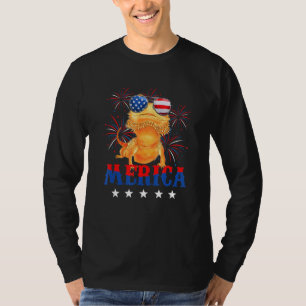 T-shirt Lunettes de soleil mignonnes de dragon aux oreille