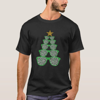 T-shirt Lunettes de soleil mignonnes Optométriste Arbre de