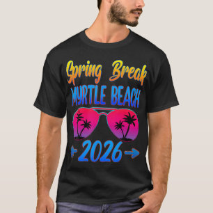 T-shirt Lunettes de soleil Myrtle Beach Spring Break 2026