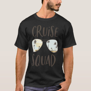 T-shirt Lunettes de soleil Ocean Sunset Cruise Ship V