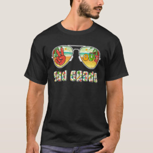 T-shirt Lunettes de soleil Peace Out Remise de diplômes de