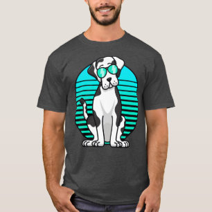T-shirt Lunettes de soleil rétro Harlequin Great Dane Kids