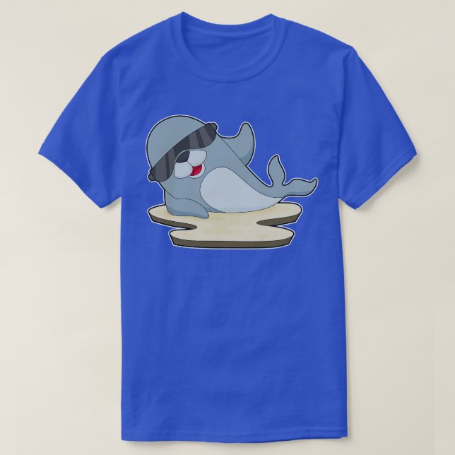 T-shirt Lunettes de soleil Seal (Design devant)