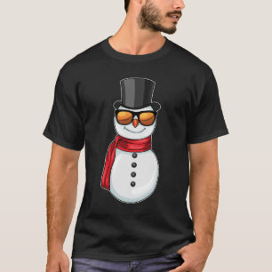 T-shirt Lunettes de soleil Snowman