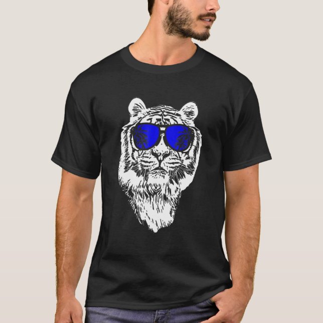 T-shirt Lunettes de soleil Tiger Musique Tiger Aimer Venti (Devant)