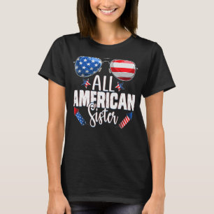 T-shirt Lunettes de soleil Toutes les soeurs américaines 4
