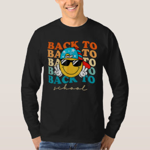 T-shirt Lunettes de soleil visage souriant pour garçons En