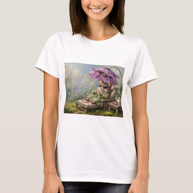 T-shirt Lunettes de souris (Devant)