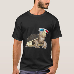 T-shirt Lunettes de tortue