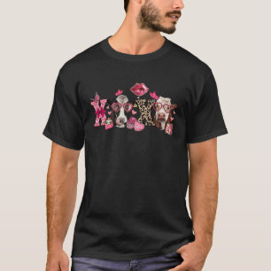T-shirt Lunettes De Vache Léopard Highland Charges D'Amour