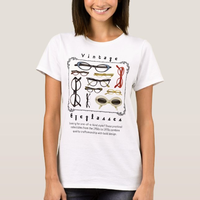 T-shirt Lunettes de vue vintages 01 (Devant)