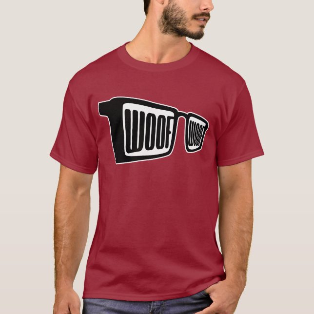 T-shirt Lunettes de Woof (Devant)