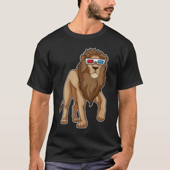T-shirt Lunettes Lion (Devant)