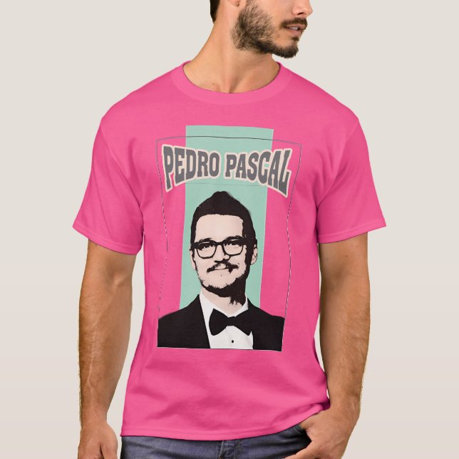 T-shirt Lunettes Pedro Pascal (Devant)