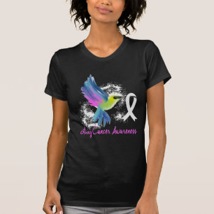 T-shirt Lung Awareness Pearl Ribbon