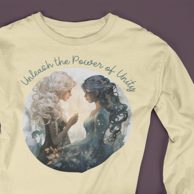 T-shirt 🌟 L'Unité des Enchanteuses 🔥 dans la Magie 🌙 🔮 (Créateur téléchargé)
