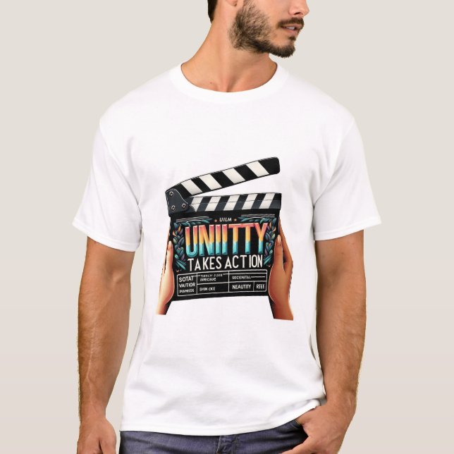 T-shirt L'unité prend des mesures | Conception de la diver (Devant)