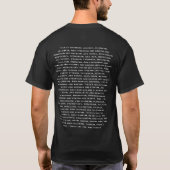 T-shirt L'univers (Dos)