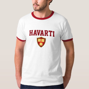 T-shirt L'université d'amants de fromage de havarti