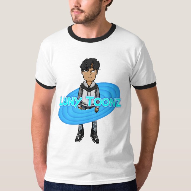 T-shirt LUNY TOONZ - La pièce en t des hommes (Devant)