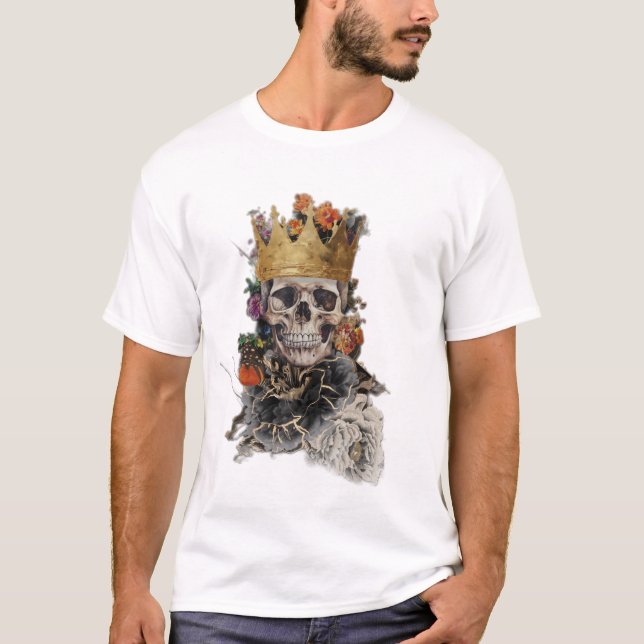 T-shirt lup crâne (Devant)