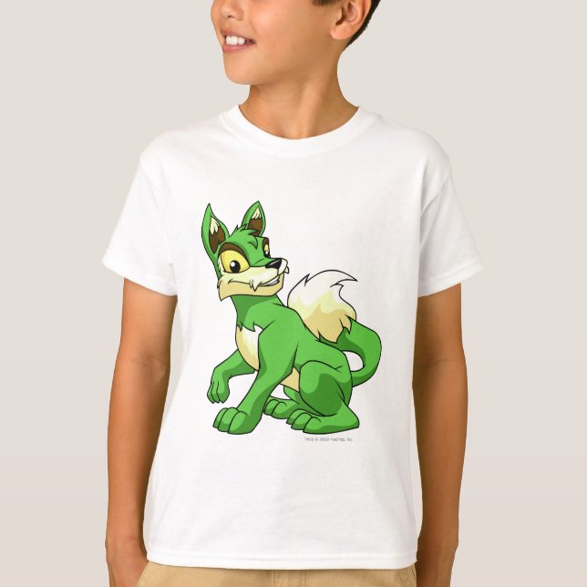 T-shirt Lupe Green (Devant)