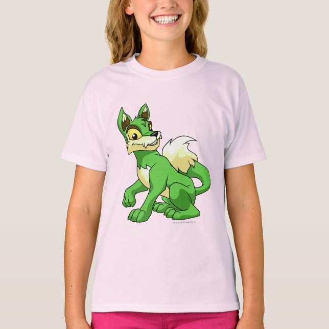 T-shirt Lupe Green (Devant)