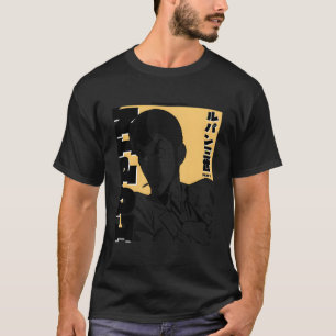 T-shirt Lupin Le 3E Arrière - plan Jaune Édition