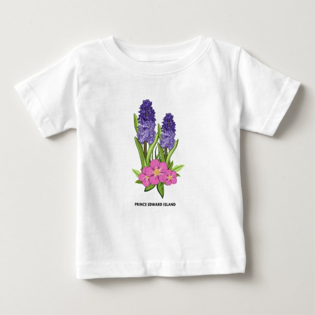T-shirt Lupines & Wild Rose PEI (Devant)