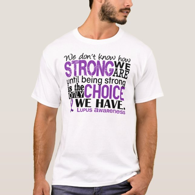 T-shirt Lupus comme nous forts sommes (Devant)