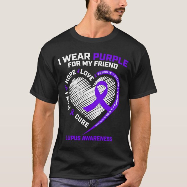 T-shirt Lupus Femmes Hommes Enfants Son Ami Lupus Sensibil (Devant)