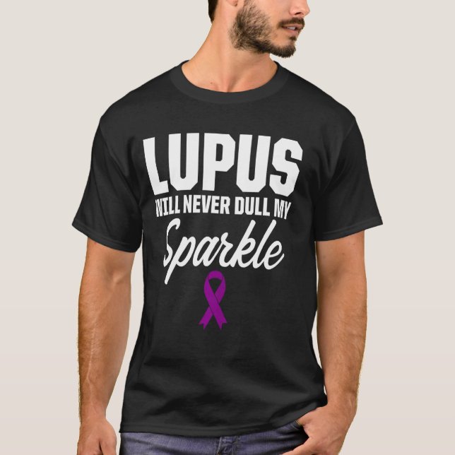 T-shirt Lupus Jamais survivant guerrier (Devant)