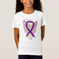 Lupus Purple Sensibilisation Ribbon Angel Custom S