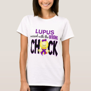 T-shirt Lupus sali avec le poussin faux