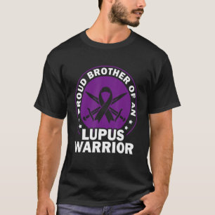 T-shirt Lupus Sensibilisation Fière Frère D'Un Guerrier Lu
