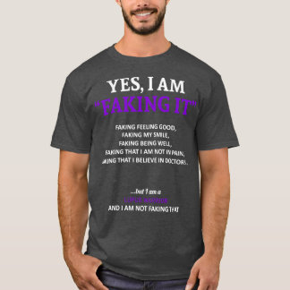 T-shirt Lupus Sensibilisation Je Le Pousse Dans Cette Fami