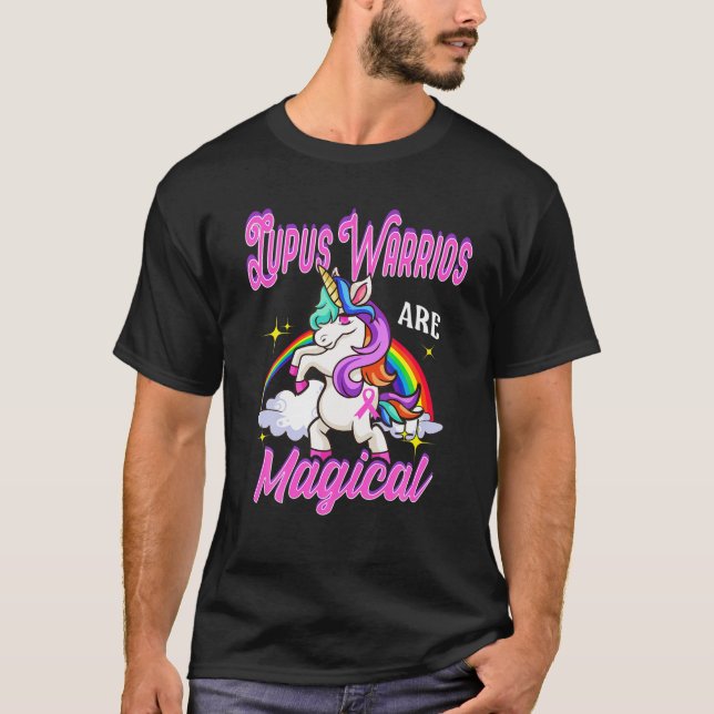 T-shirt Lupus Warrior Unbreakable Lupus Sensibilisation Ca (Devant)