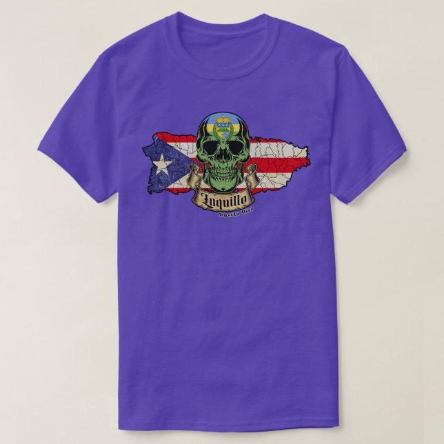 T-shirt Luquillo Isla de Porto Rico (Design devant)