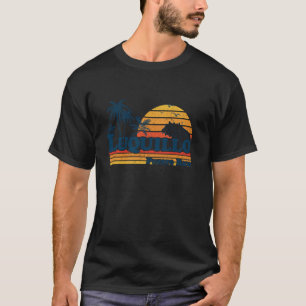 T-shirt Luquillo Porto Rico Boricua Coucher de soleil Vint