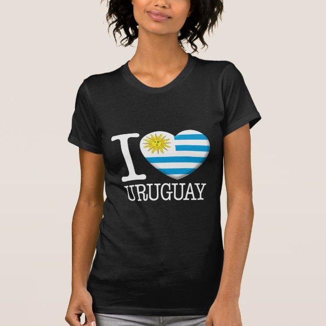 T-shirt L'Uruguay 2 (Devant)