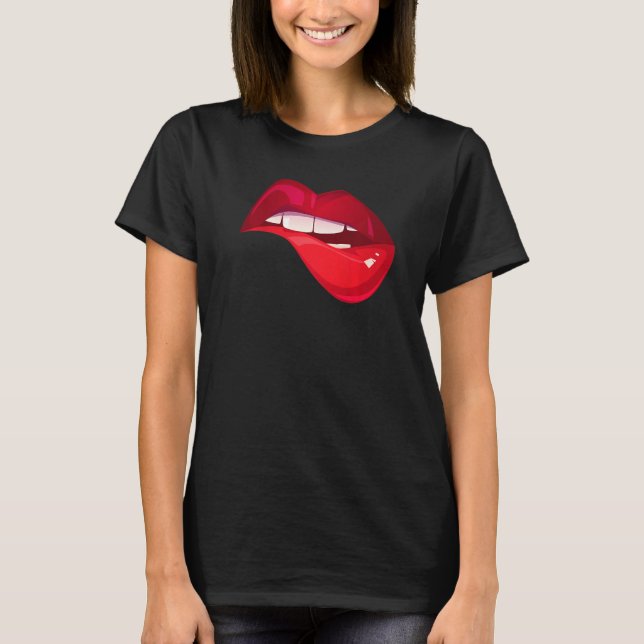 T-shirt Luscious Lips (Devant)