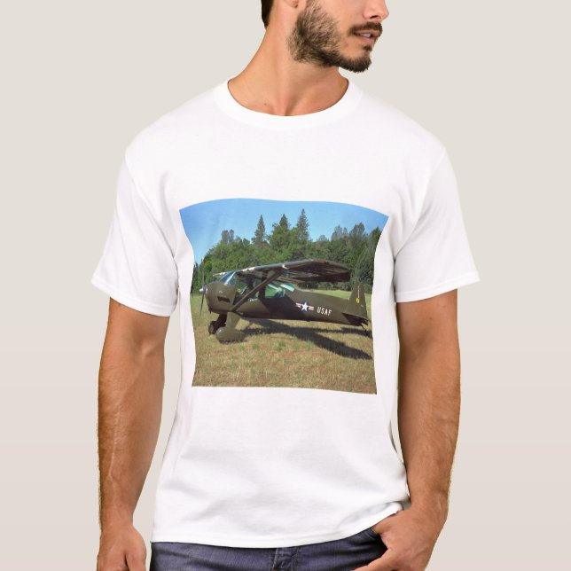 T-shirt Luscombe, T-8F, aviation 1948_Classic (Devant)