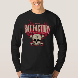 T-shirt L'usine "fantôme de rat flambe" la pièce en t de
